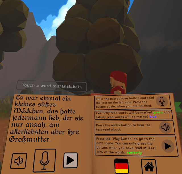 VR Reading Tandem